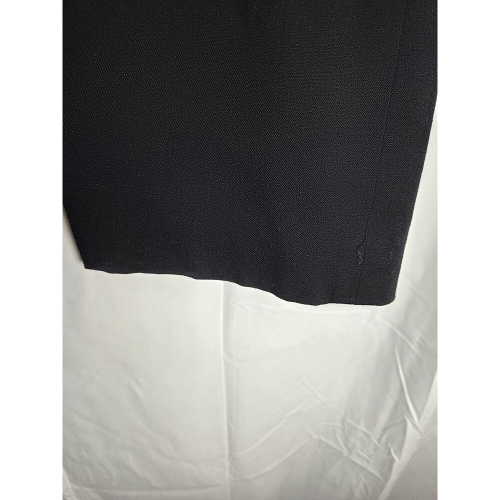 Lauren Ralph Lauren Women’s Black Pants Size 12 Stretch Cotton Straight Leg - Picture 3 of 9